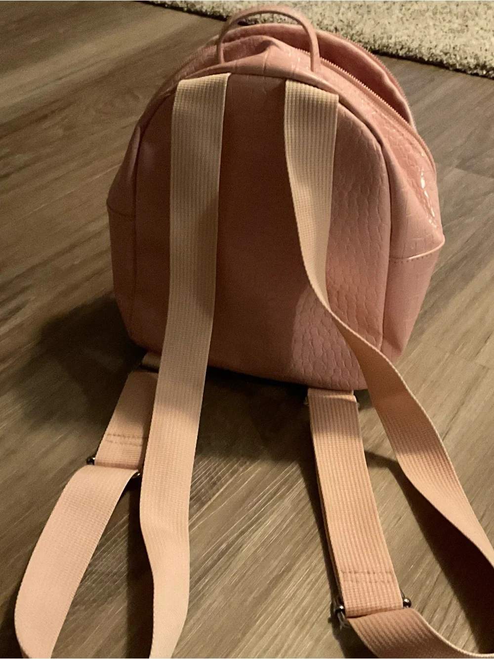 Girls Blush Pink Mini Backpack - Stylish Everyday Bag